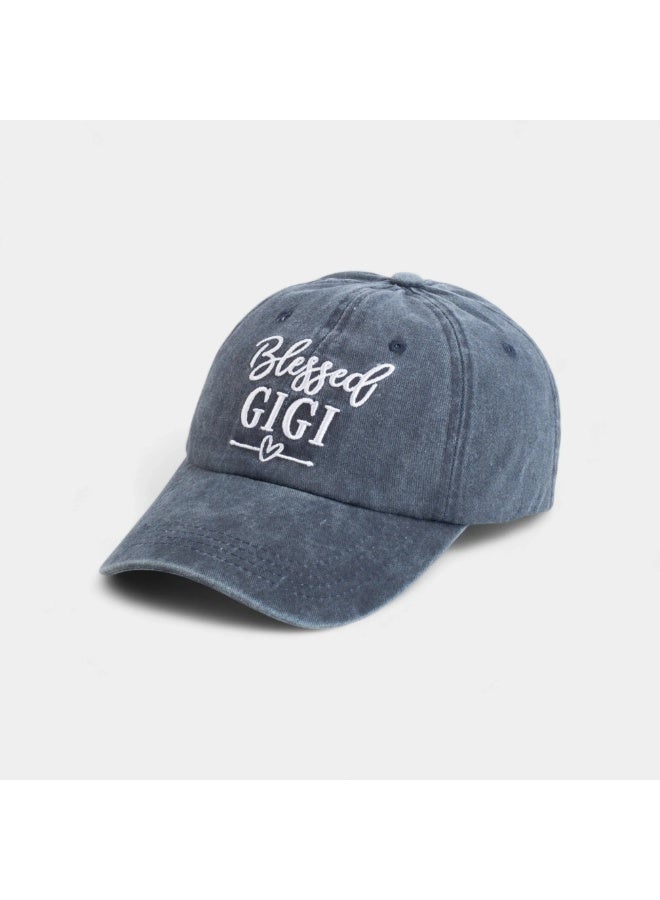 BLESSED GIGI WASHED COTTON CAP - Image 3